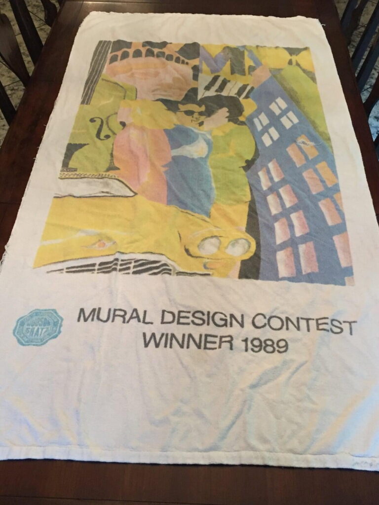 mural contest towel