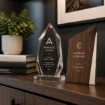 Awards crystal and other